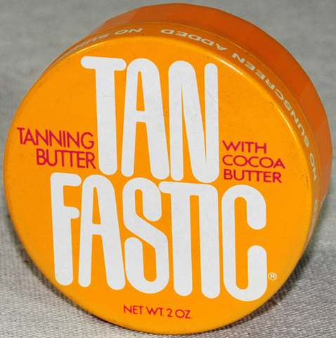 Retro Tanning Butter Packaging